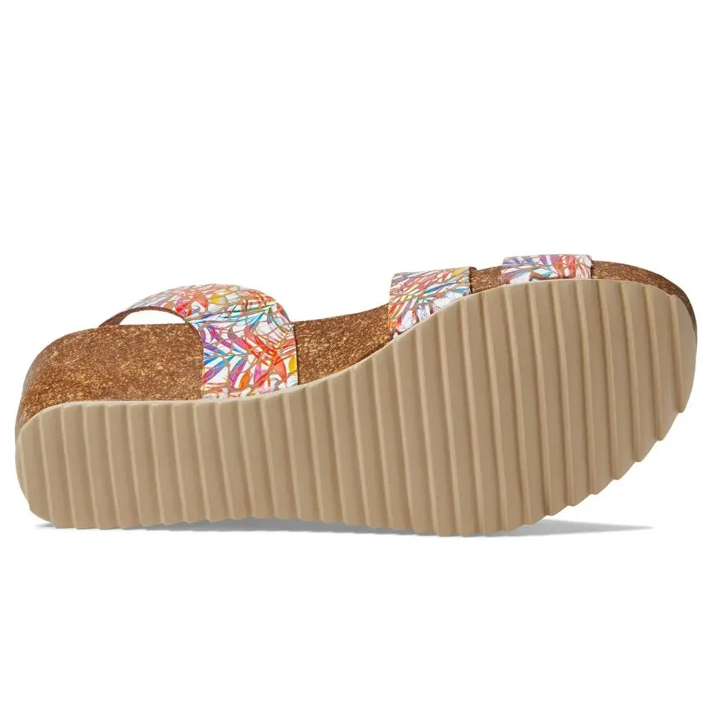ERIC MICHAEL JOLLY BEIGE PRINT EU 41 (US WOMEN'S 10-11) M (B)